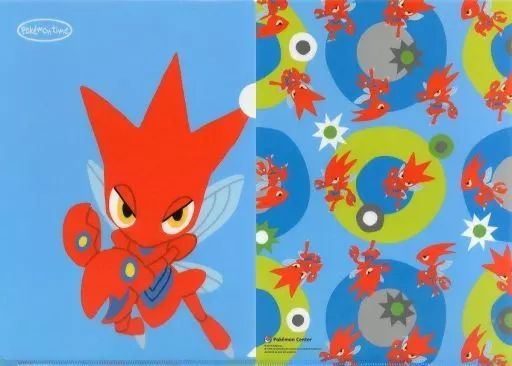 中古】クリアファイル ハッサム A4クリアファイル Pokemon time