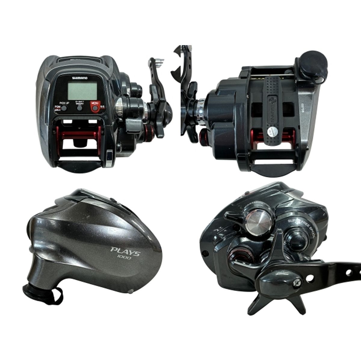 【美品】SHIMANO 電動リール 17 PLAYS1000 プレイズ1000 SHIMANO 17 PLAYS 1000 シマノ 17 プレイズ 電動リール 釣具 中古