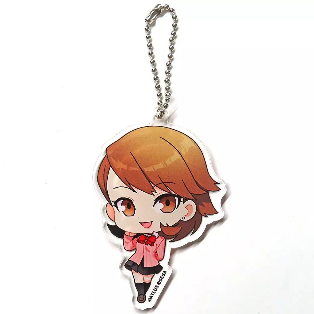 中古】キーホルダー 岳羽ゆかり 描き起こしアクリルキーホルダー