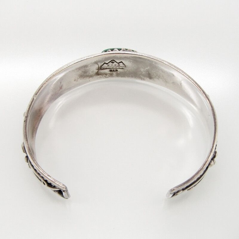 SAAD サード バングル ターコイズ リーフ ブレスレット SV925 メンズ