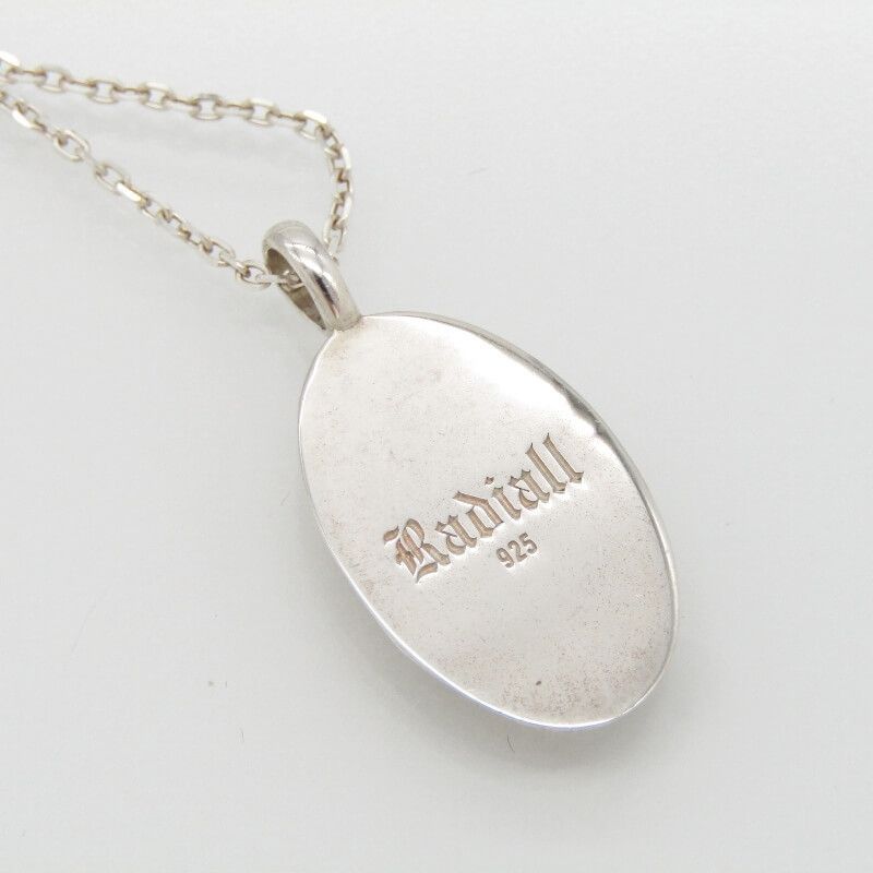 美品 RADIALL ラディアル ネックレス RAD-JWL063-01 CRADLE OVAL CHAIN