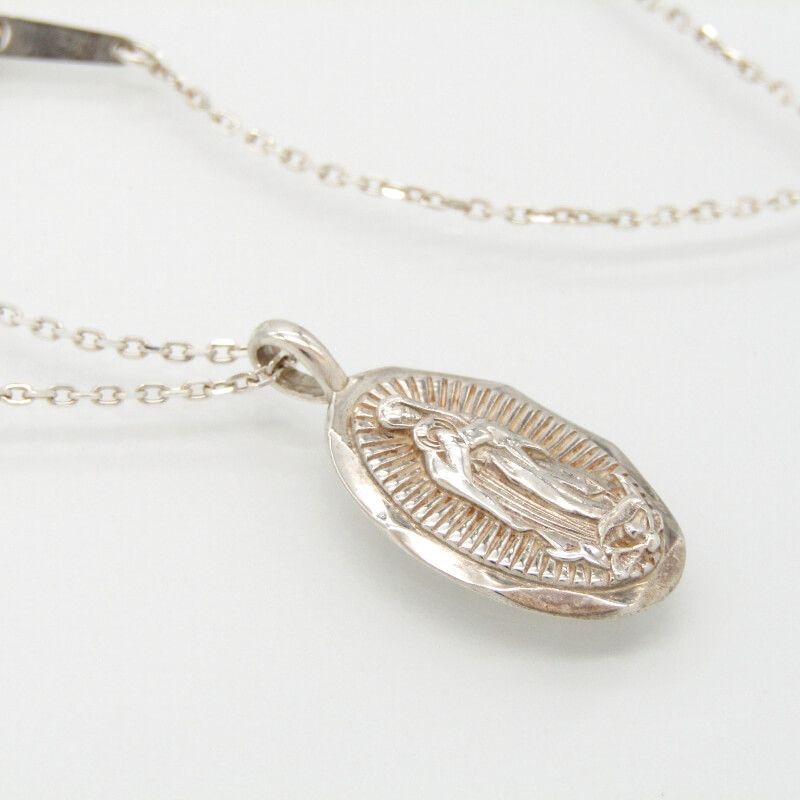 美品 RADIALL ラディアル ネックレス RAD-JWL063-01 CRADLE OVAL CHAIN