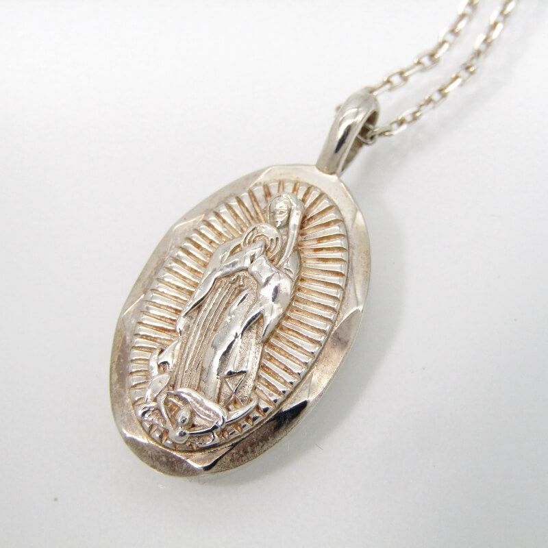 美品 RADIALL ラディアル ネックレス RAD-JWL063-01 CRADLE OVAL CHAIN