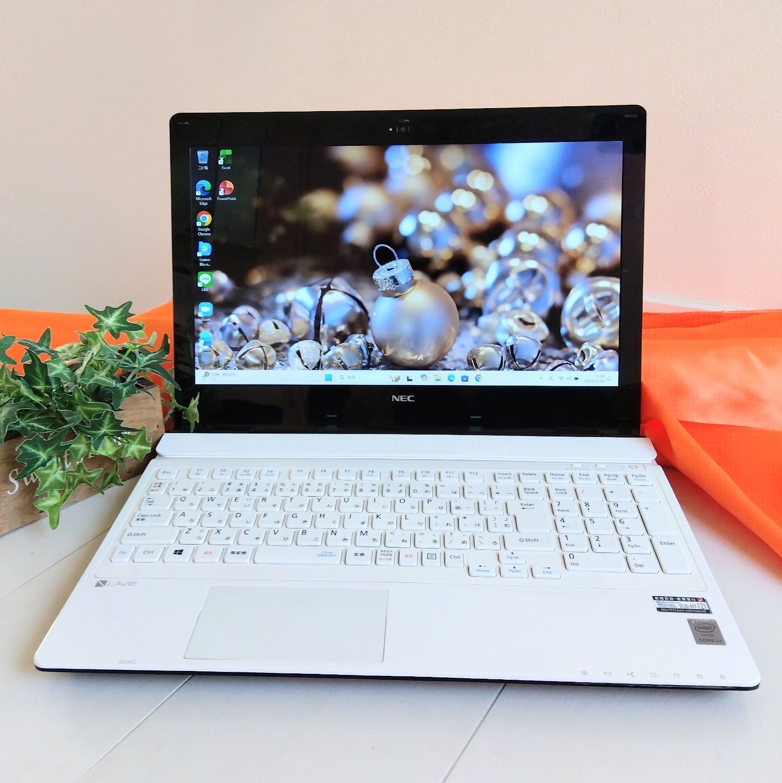 Windows11✨高速SSD✨NECノートパソコン✨カメラ＆Office付きPC✨03