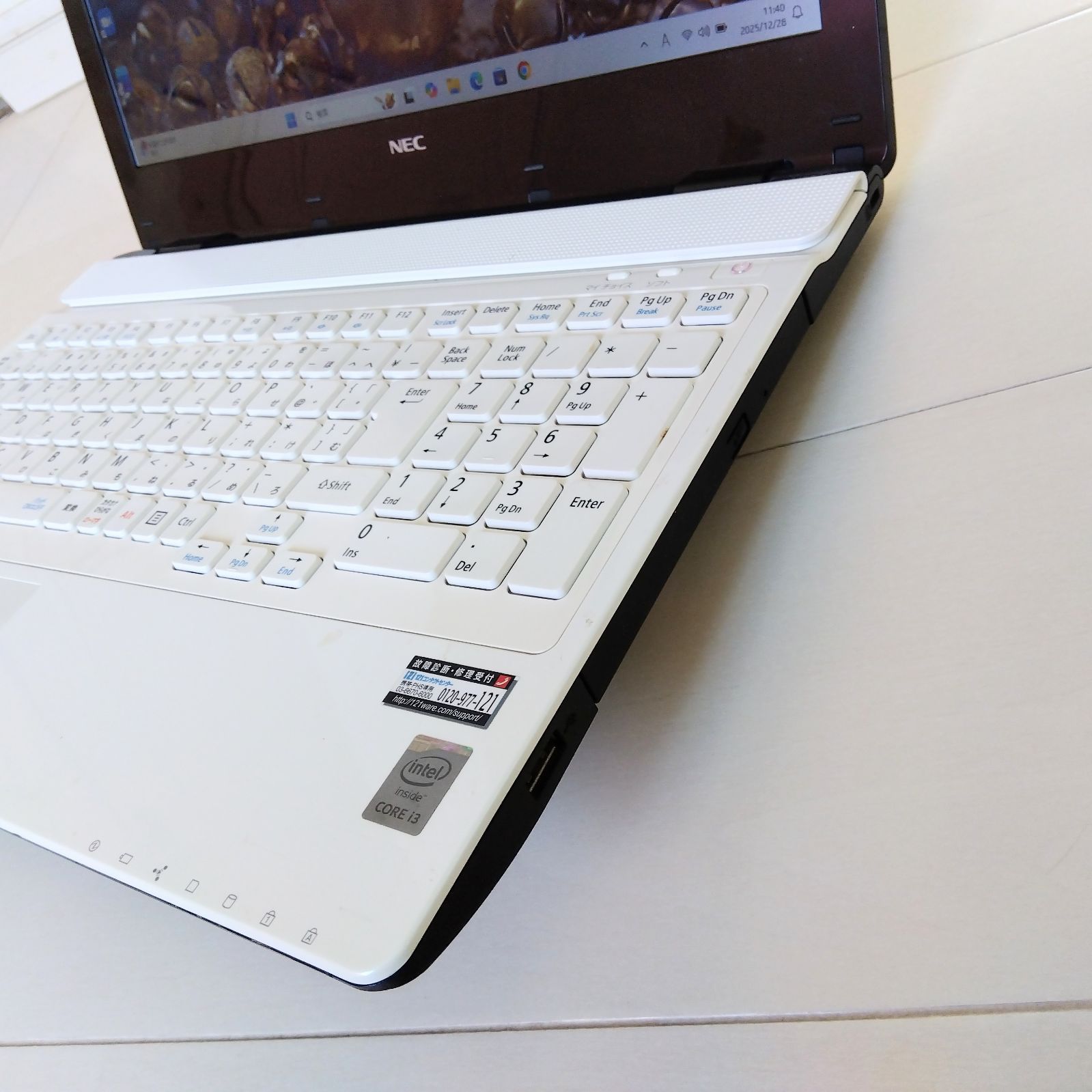 Windows11✨高速SSD✨NECノートパソコン✨カメラ＆Office付きPC✨03