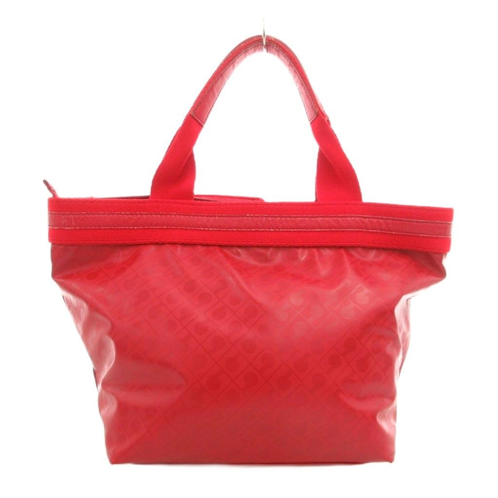 ゲラルディーニ GHERARDINI ハンドバッグ 赤 レッド 総柄 GHERARDINI