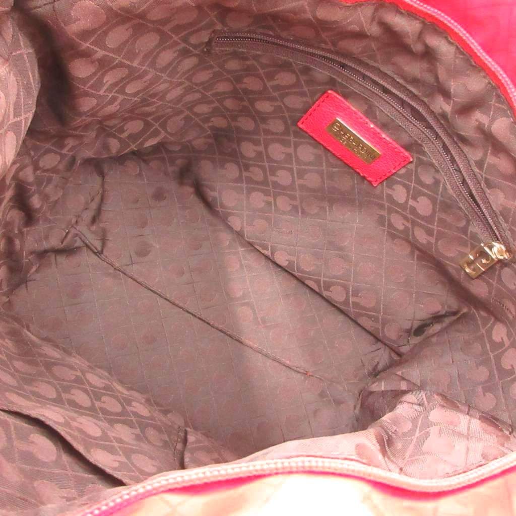 ゲラルディーニ GHERARDINI ハンドバッグ 赤 レッド 総柄 GHERARDINI