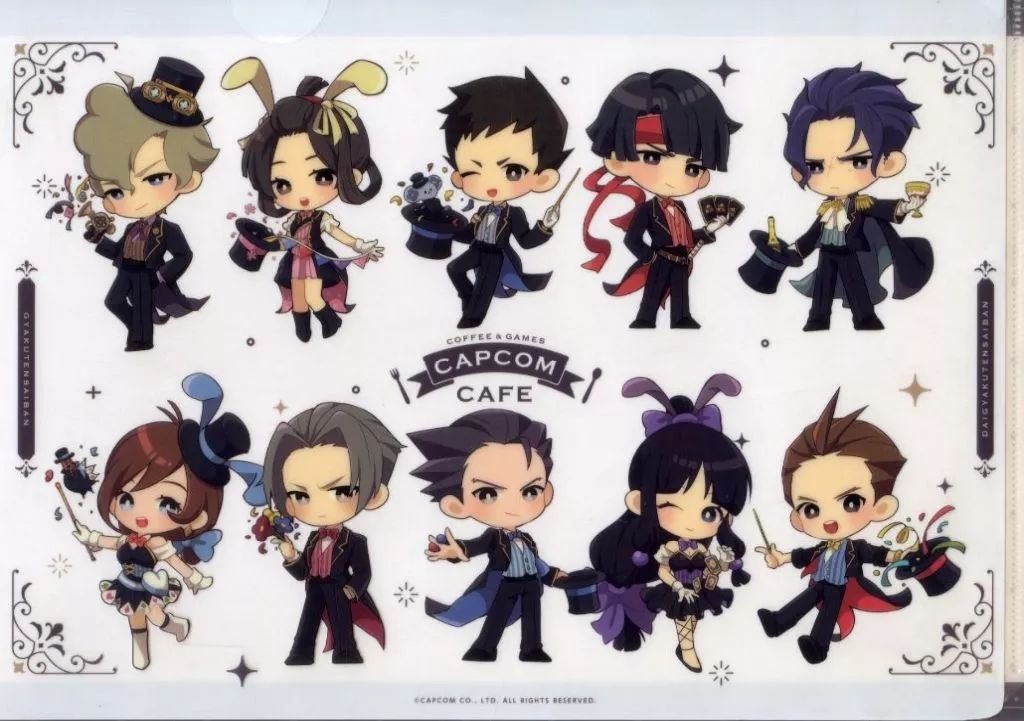 中古】クリアファイル 集合 マジシャンver. A4クリアファイル 「逆転