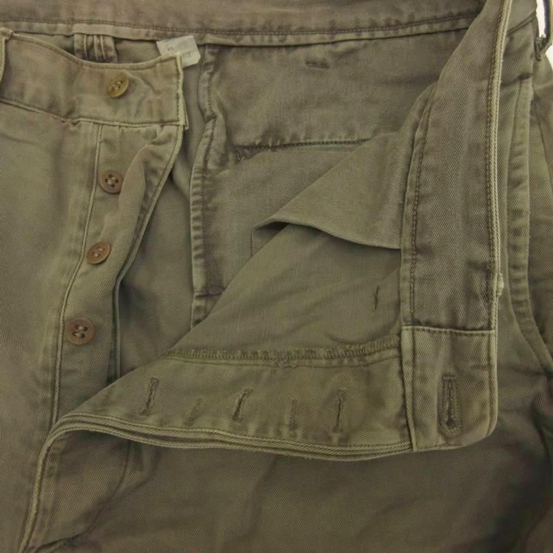 ダブルアールエル RRL チノ パンツ コットン カーキ系 36 32 - メルカリ