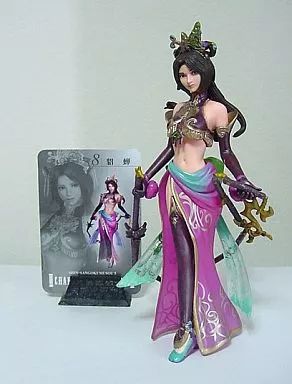 真・三國無双５　キャラクターミュージアム　中古 中古】トレーディングフィギュア 貂蝉 「真・三國無双5 キャラクター