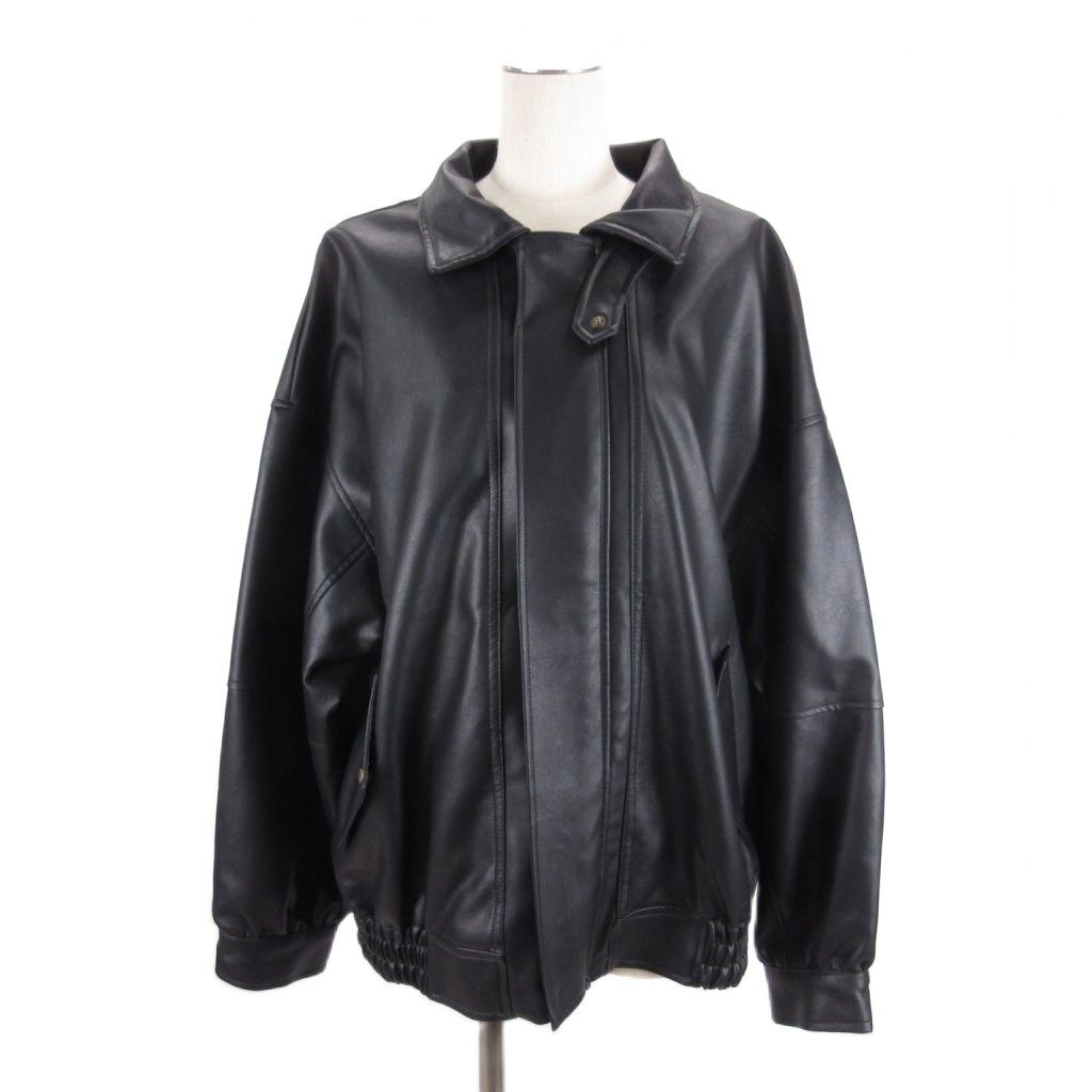 ディスコート Discoat ヴィンテージPUレザー ジャケット フェイク