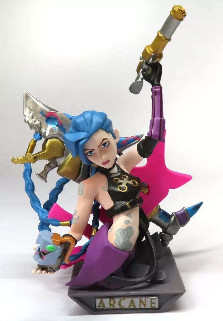 中古】トレーディングフィギュア Jinx 「POPMART League of Legends