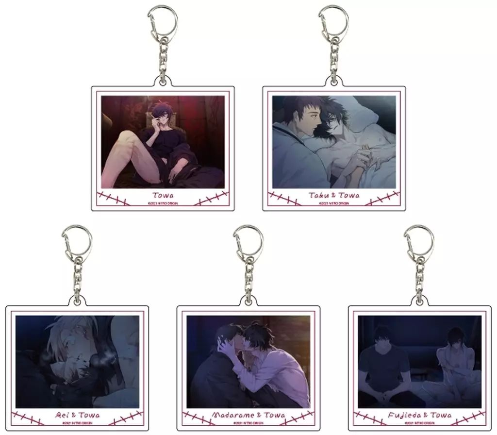 中古】キーホルダー 全5種セット 「スロウ・ダメージ アクリル