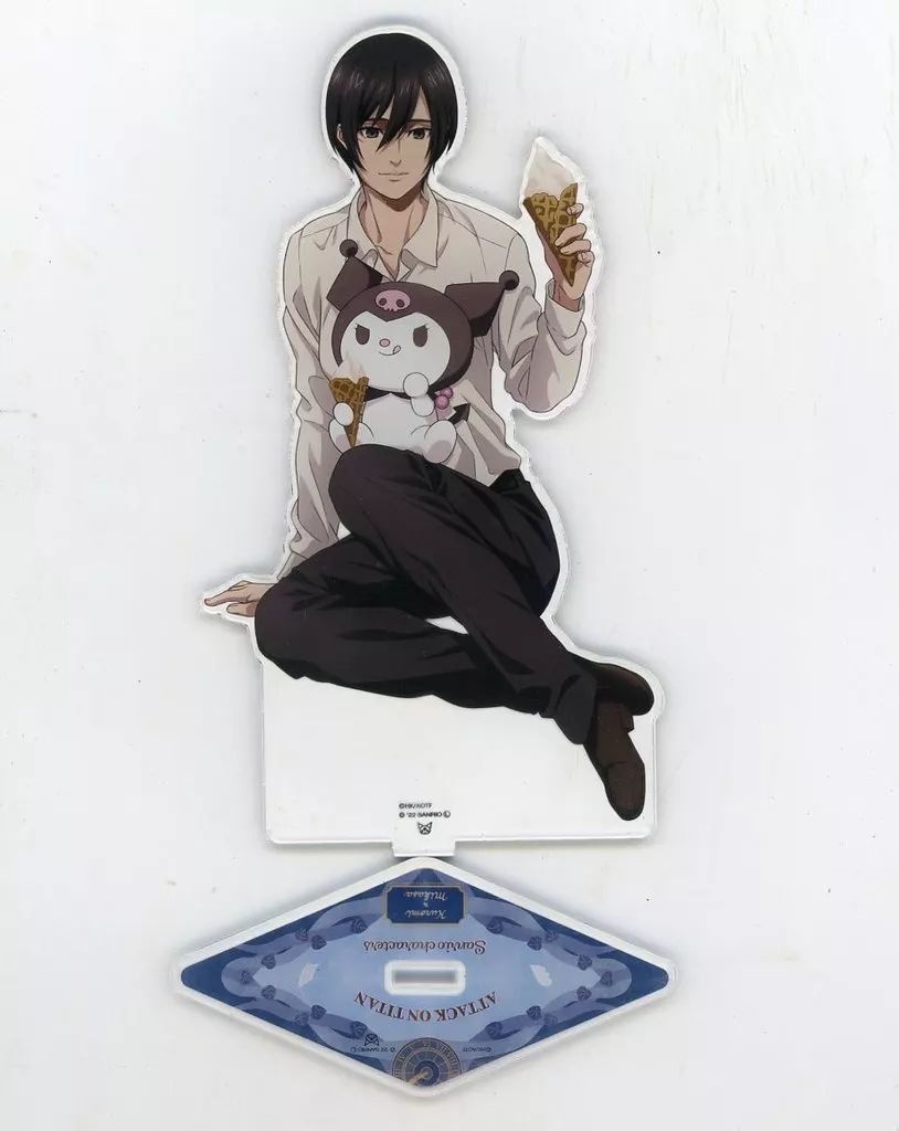 中古】アクリルスタンド・アクリルパネル ミカサ・アッカーマン×クロミ