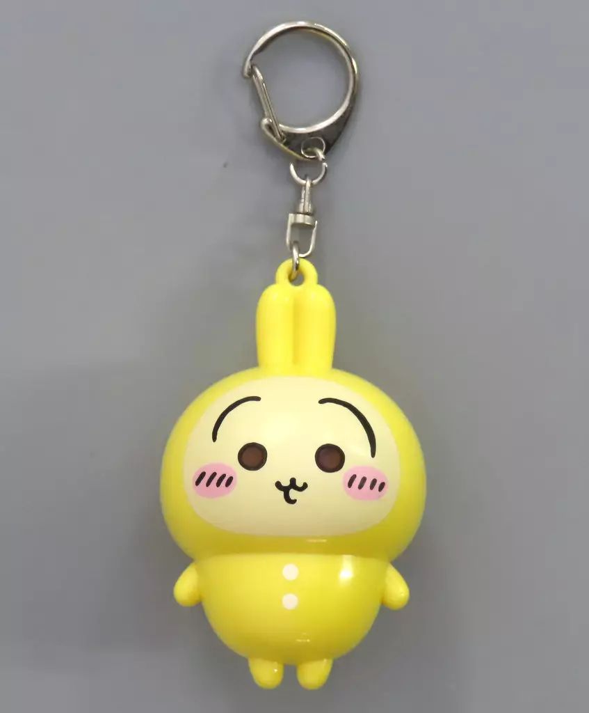 中古】キーホルダー パジャマうさぎ ライトキーホルダー 「ちいかわ
