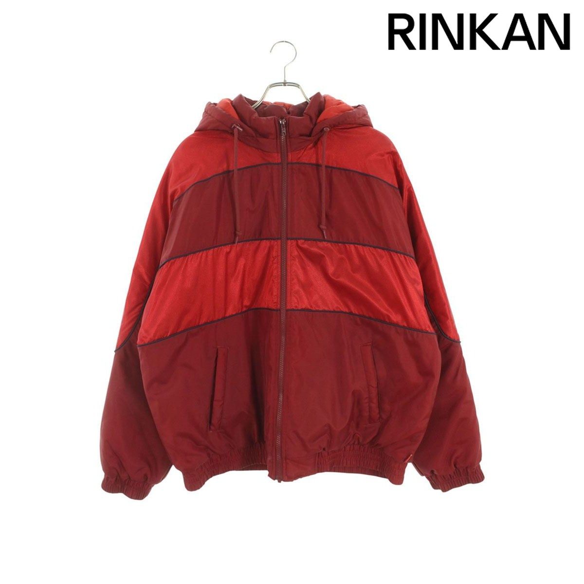 シュプリーム 19AW Sports Piping Puffy Jacket バックロゴパイピング