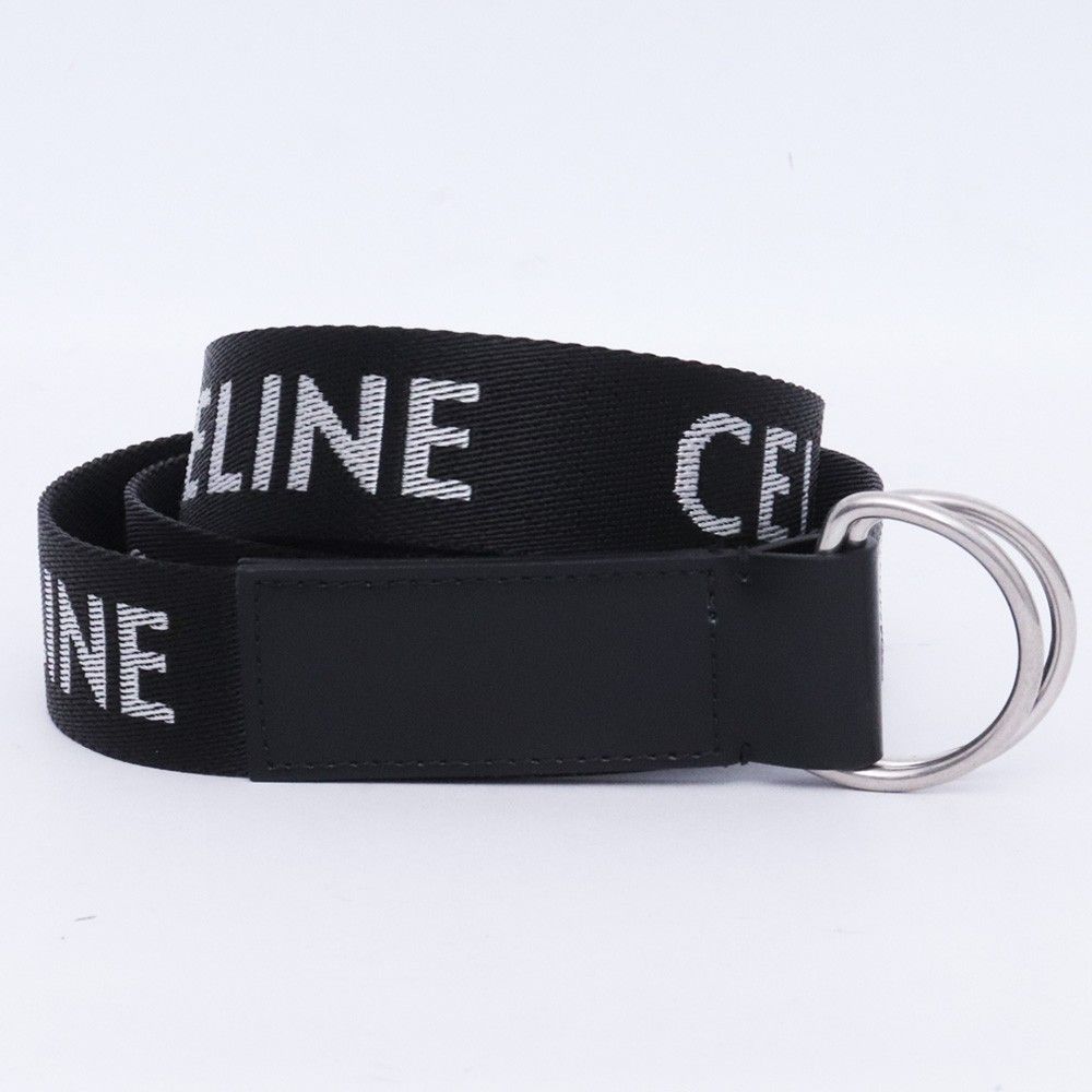 CELINE ジャカードテキスタイル & カーフスキン ラージ 30MM ダブル