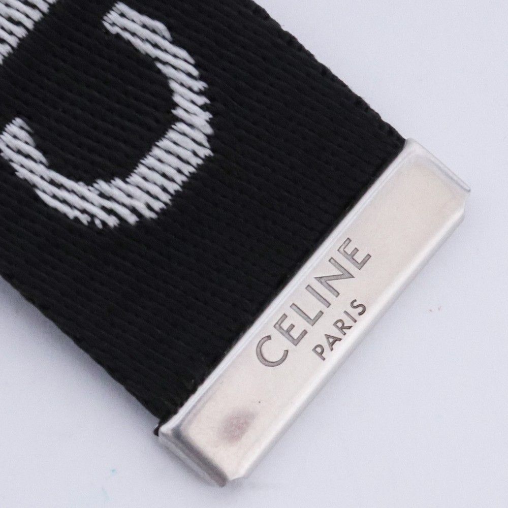 CELINE ジャカードテキスタイル & カーフスキン ラージ 30MM ダブル