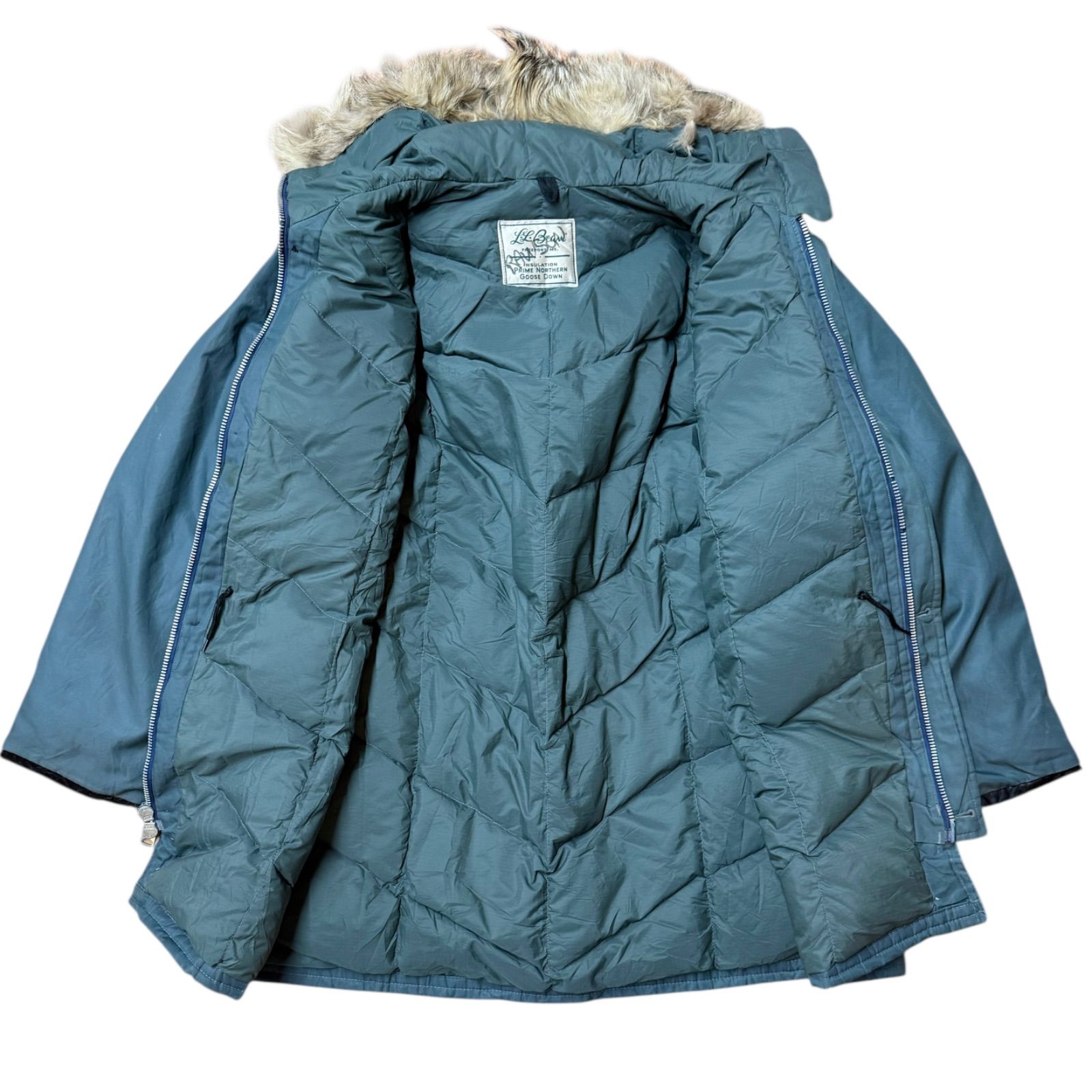 60s 70s L.L.Bean N-3B フライトジャケット ダウンジャケット リアル 