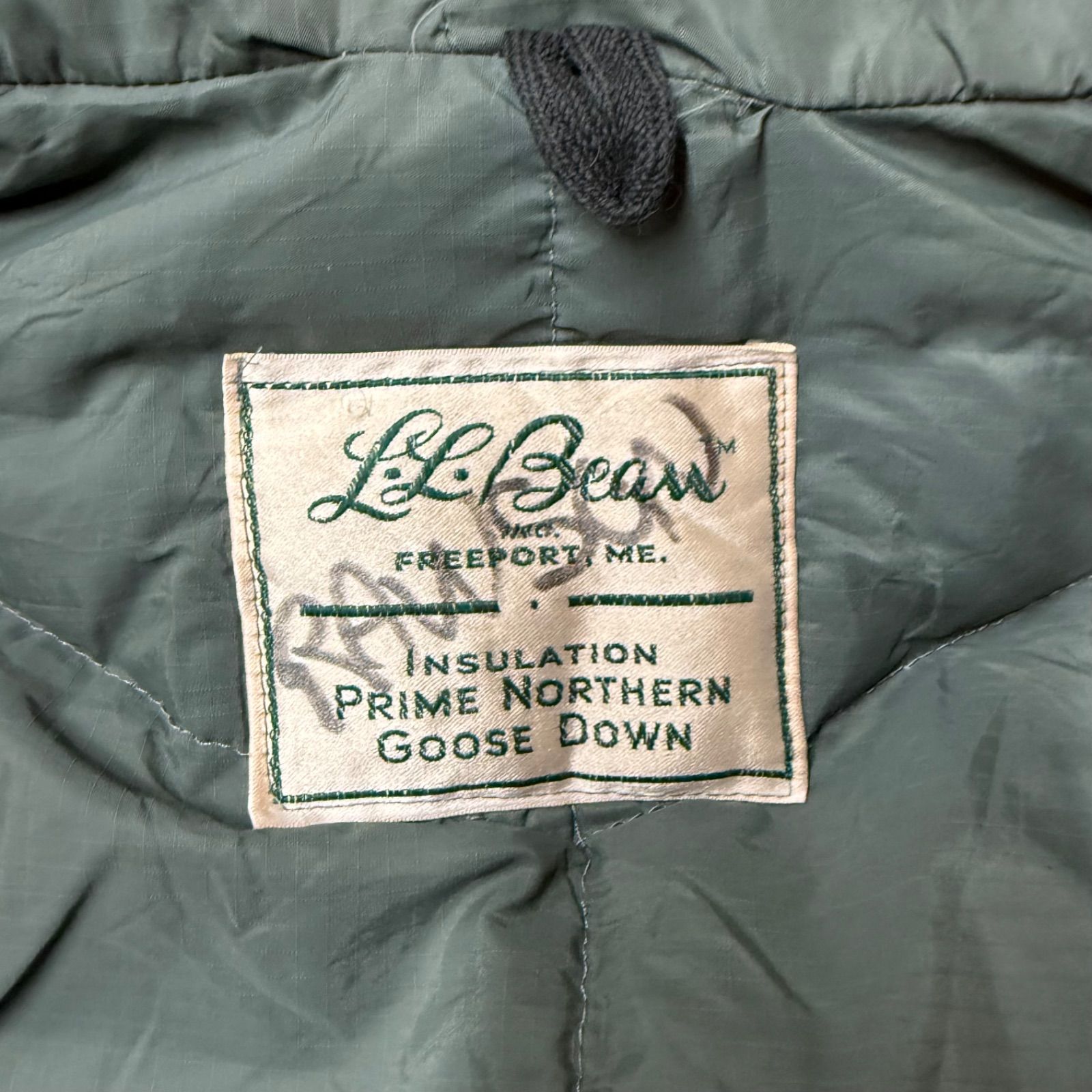 60s 70s L.L.Bean N-3B フライトジャケット ダウンジャケット リアル 