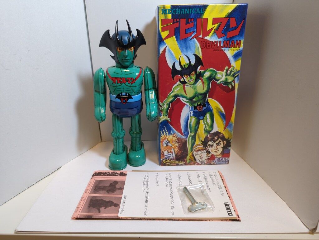 ビリケン商会 ゼンマイ歩行 デビルマン 220mm - メルカリ