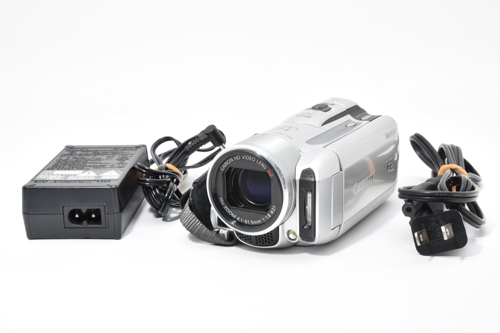 ☆実用品☆ Canon キャノン iVIS HF M32 HD VIDEO シルバー デジタル