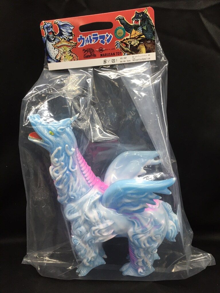 マルサン 世紀の大怪獣 ドドンゴ 450 氷結Ver. 青白マーブル成型