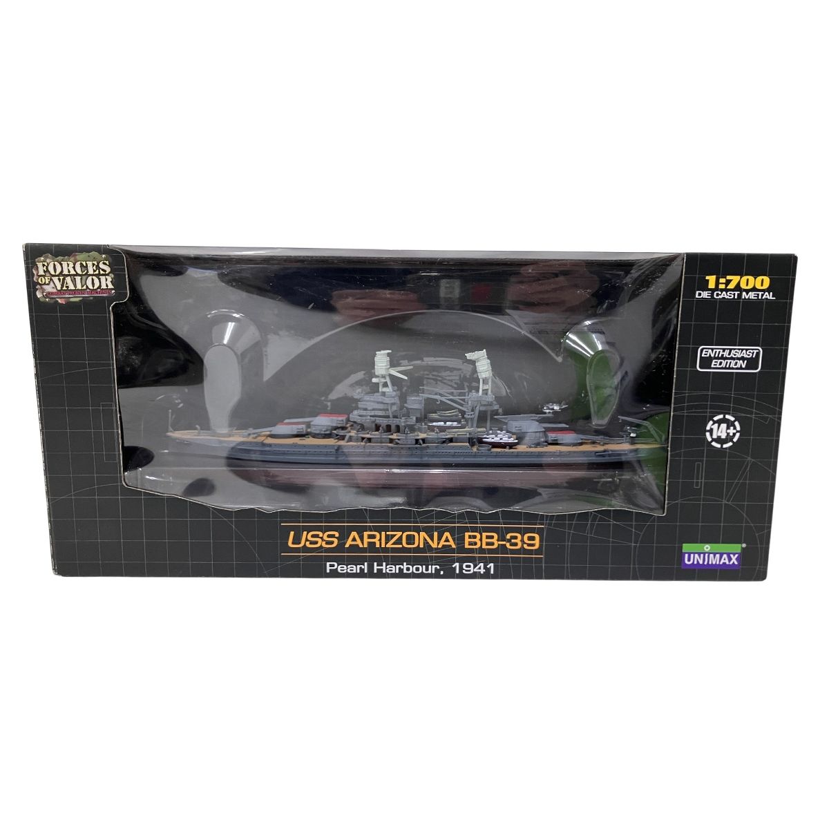 売り値下げ UNIMAX FORCES OF VALOR USS ARIZONA BB-39 戦艦アリゾナ 1