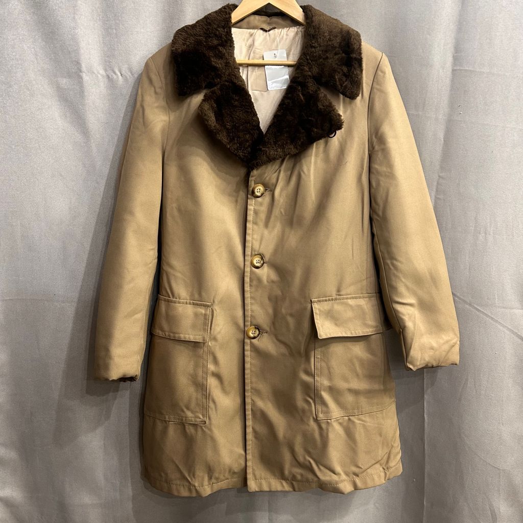 70s~ Sears ヴィンテージコート ギャングコート Gang Coat ボア付き