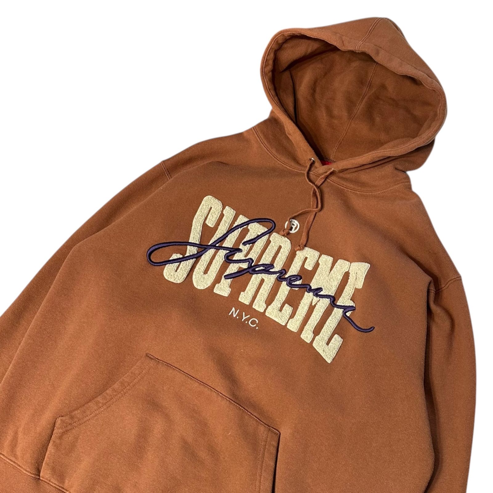SUPREME(シュプリーム) 22SS Embroidered Chenille Hooded Sweatshirt 