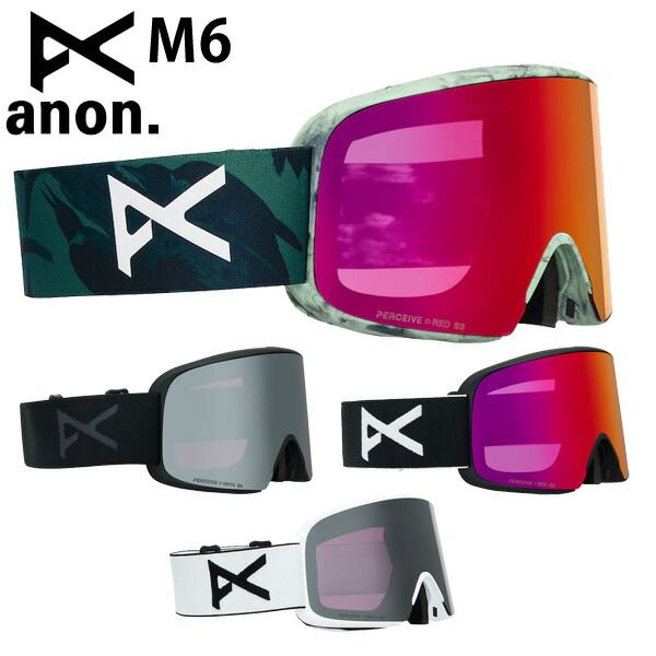 25-26 ANON/アノン M6 エムシックス ゴーグル アジアンフィット メンズ