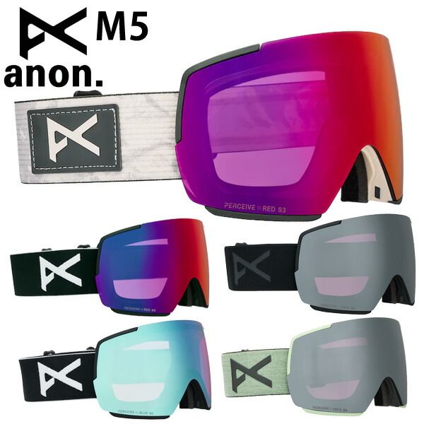 25-26 ANON/アノン M5 エムファイブ ゴーグル アジアンフィット メンズ