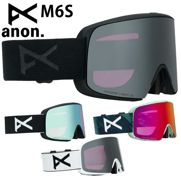 SS2● アノン スキー スノーボードゴーグル 25-26 ANON/アノン M6S エムシックスエス ゴーグル アジアンフィット