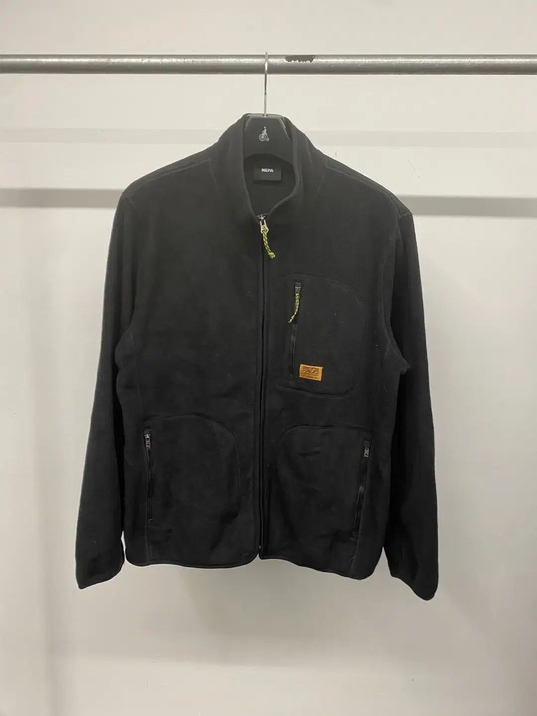 105) メンズ NEPA フラッフィー スタンネック フリース シェルパ ボア