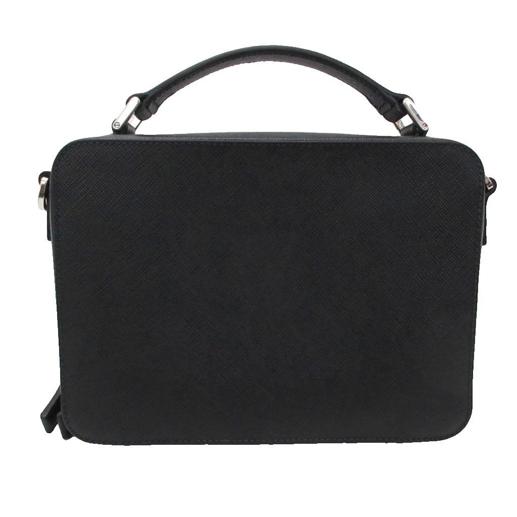 9*︎様 メルカリ市期間限定　美品✨プラダ　レザー ビジネスバッグ 黒 プラダ 未使用 ビジネスバッグ - メルカリ