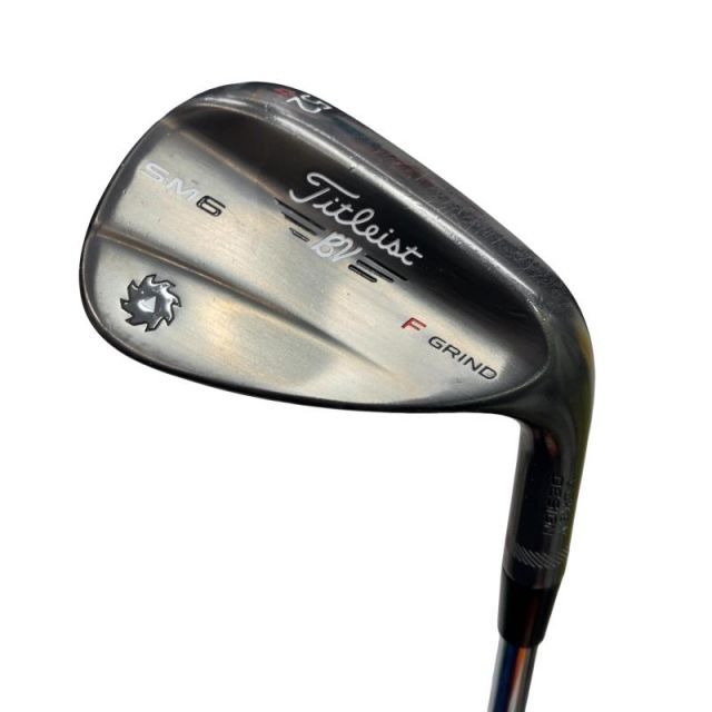 中古】 タイトリスト VOKEY SPIN MILLED SM6 スティールグレー 52°/12