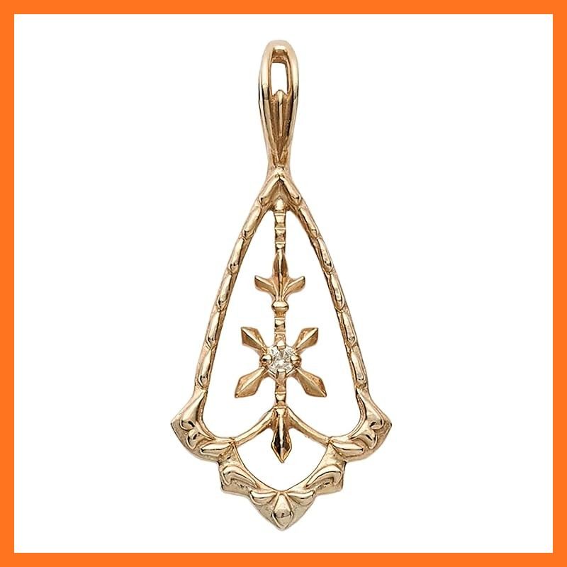 新品】 【agete／アガット】K5ダイヤモンドネックレスチャーム