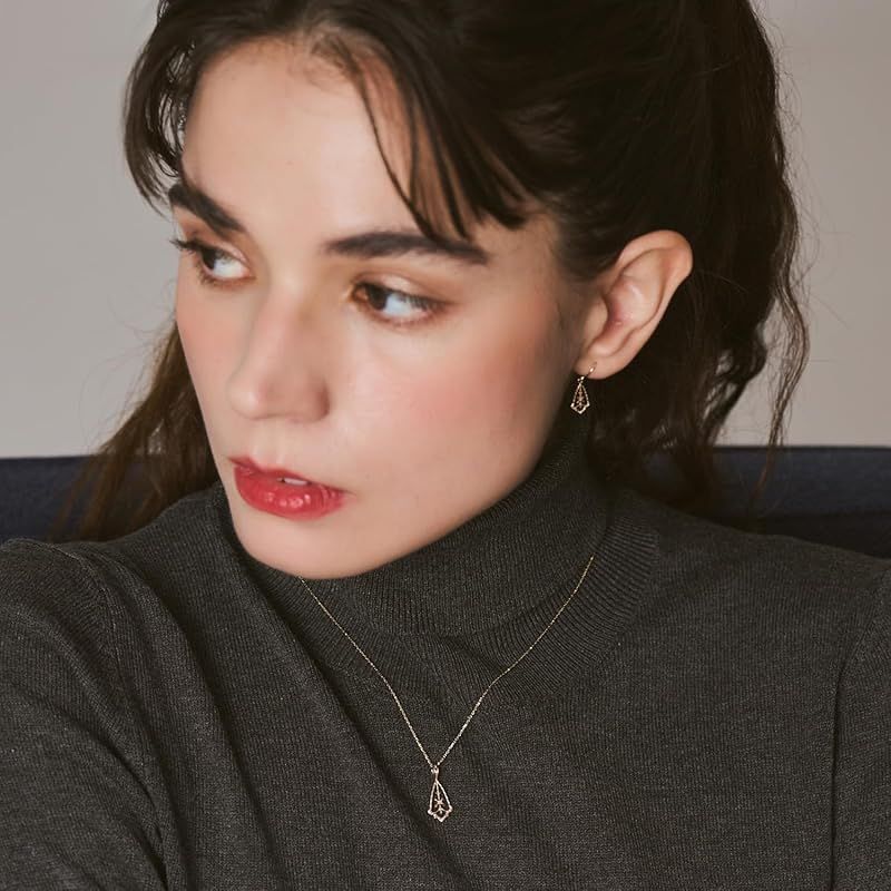 新品】 【agete／アガット】K5ダイヤモンドネックレスチャーム