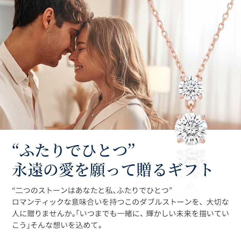 新品】 [Gift from New York] ネックレス レディース 2連 ダブル 