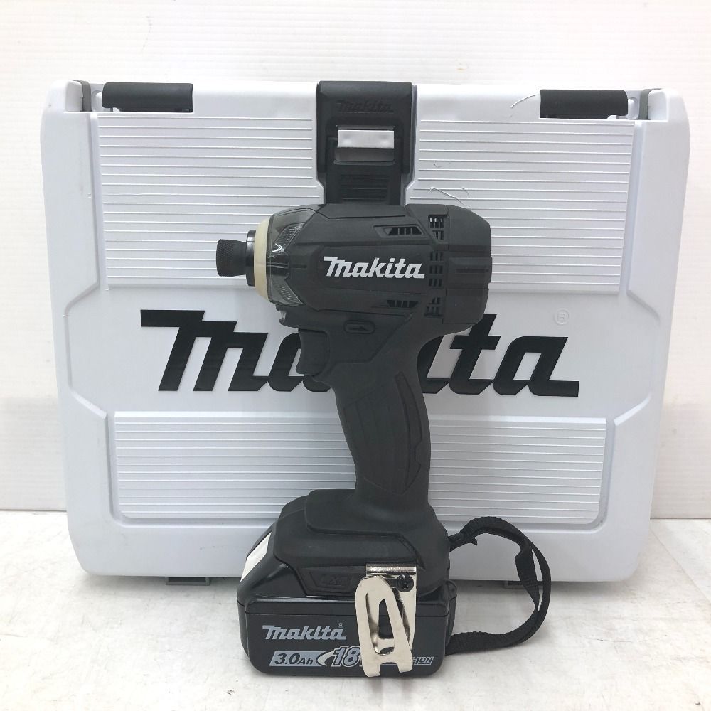 【中古】マキタ　充電式インパクトドライバ18V　TD149DRFX　セット品(ケース、充電器、バッテリ18V3.0Ah×2)【ハンズクラフト熊本けやき通り店】【店頭取引限定】 makita マキタ 18V 3.0Ah 充電式インパクトドライバ 黒 ケース・充電器