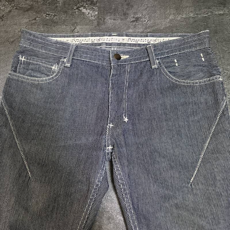 Archive Number (N)ine Musical Staff Pinstripe Pants Takahiro