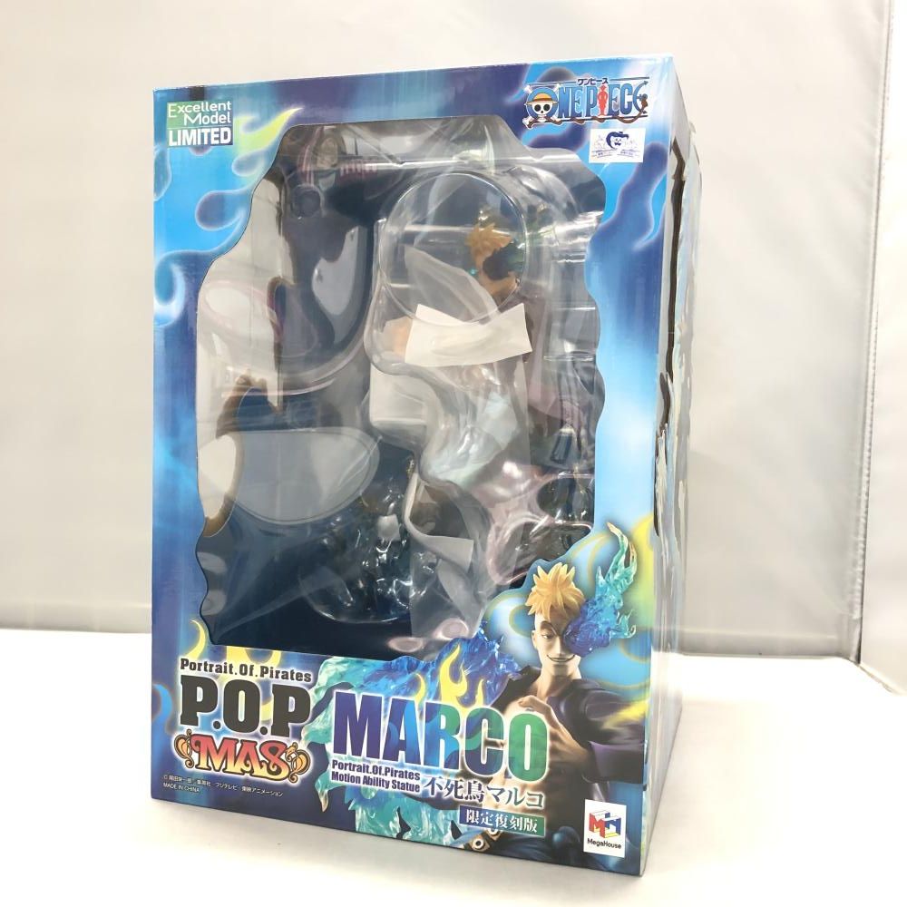 中古】メガハウス Portrait.Of.Pirates P.O.P MAS 不死鳥マルコ 限定