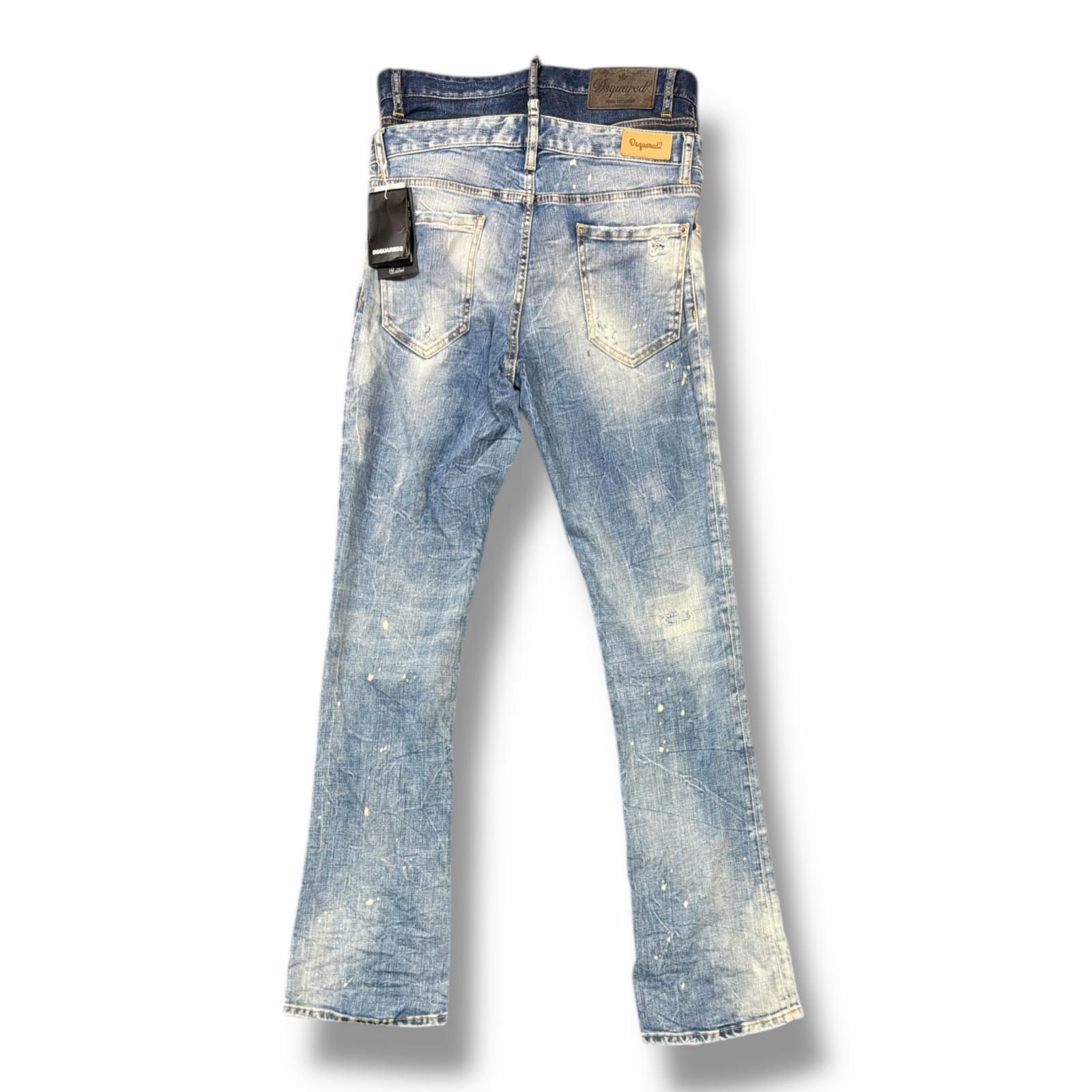 国内正規 DSQUARED2 SKINNY TWIN PACK JEAN ダブルウエスト スキニー 