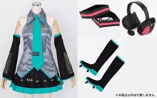 中古】コスプレ衣装 初音ミク コスチュームセット S～Mサイズ