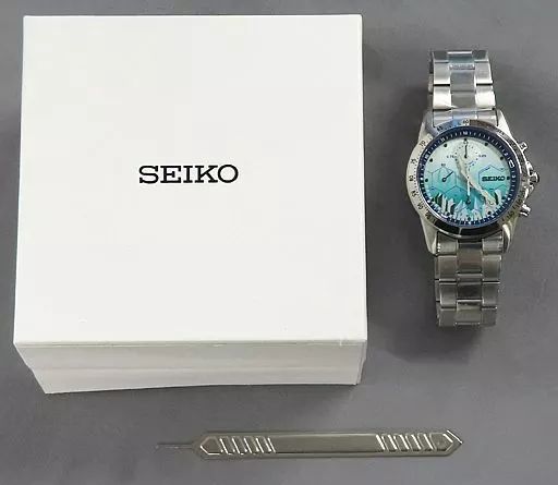 ★【未使用】蒼穹のファフナー×セイコー ETZA-5096 Mk.Sein 中古】懐中時計・腕時計 Mk.Sein Model SPECIAL COLLABORATION WATCH
