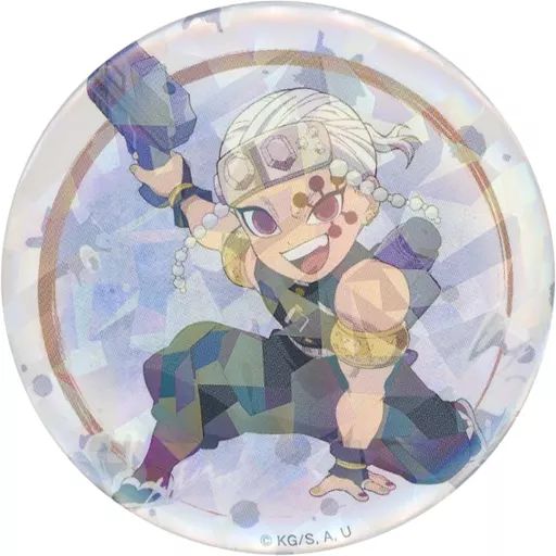 中古】バッジ・ピンズ 宇髄天元(ホロ) 「鬼滅の刃×東映太秦映画村 京ノ