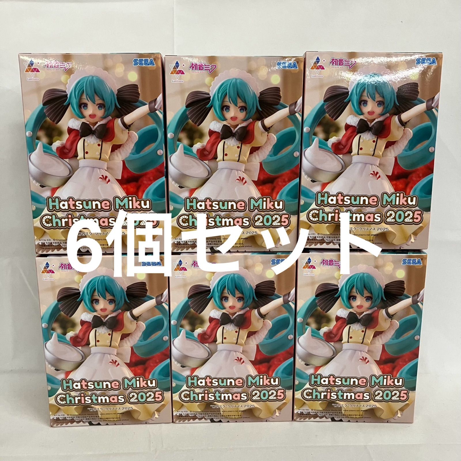 未開封 初音ミク Luminasta クリスマス2025 フィギュア 6個セット