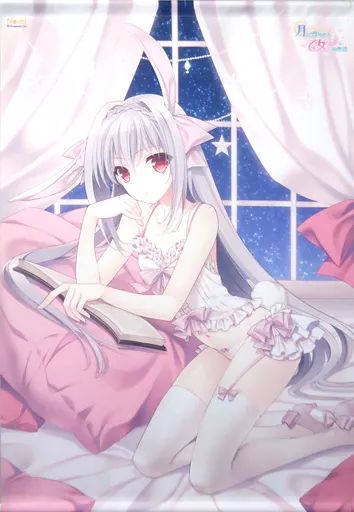 タペストリー 桜小路ルナ(rabbit) B1タペストリー 「月に寄りそう乙女