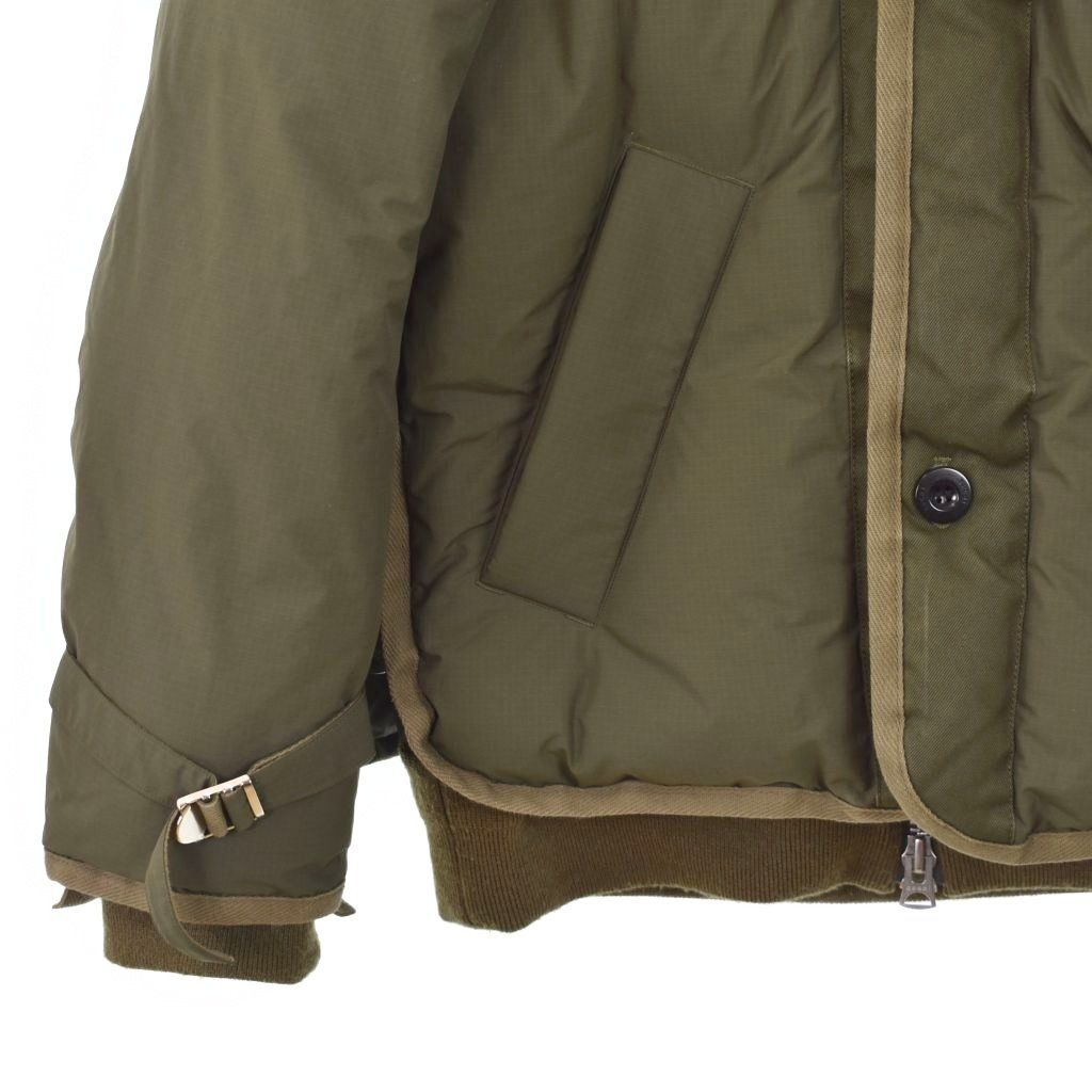 サカイ sacai 24AW Rip Stop Puffer Jacket ダウンジャケット