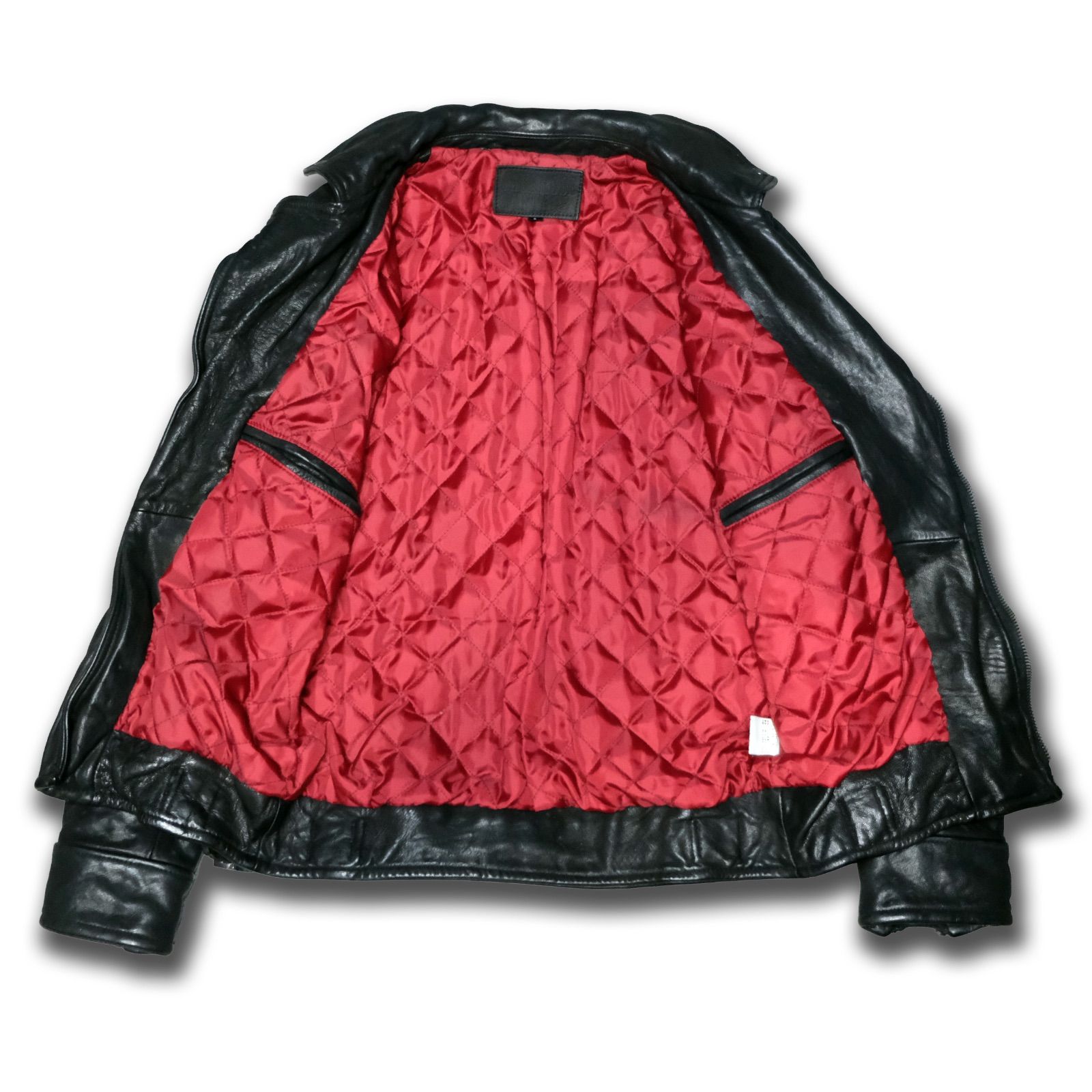 JACKROSE VINTAGE 山羊革 ダブルライダースジャケット サイズ3 ゴート